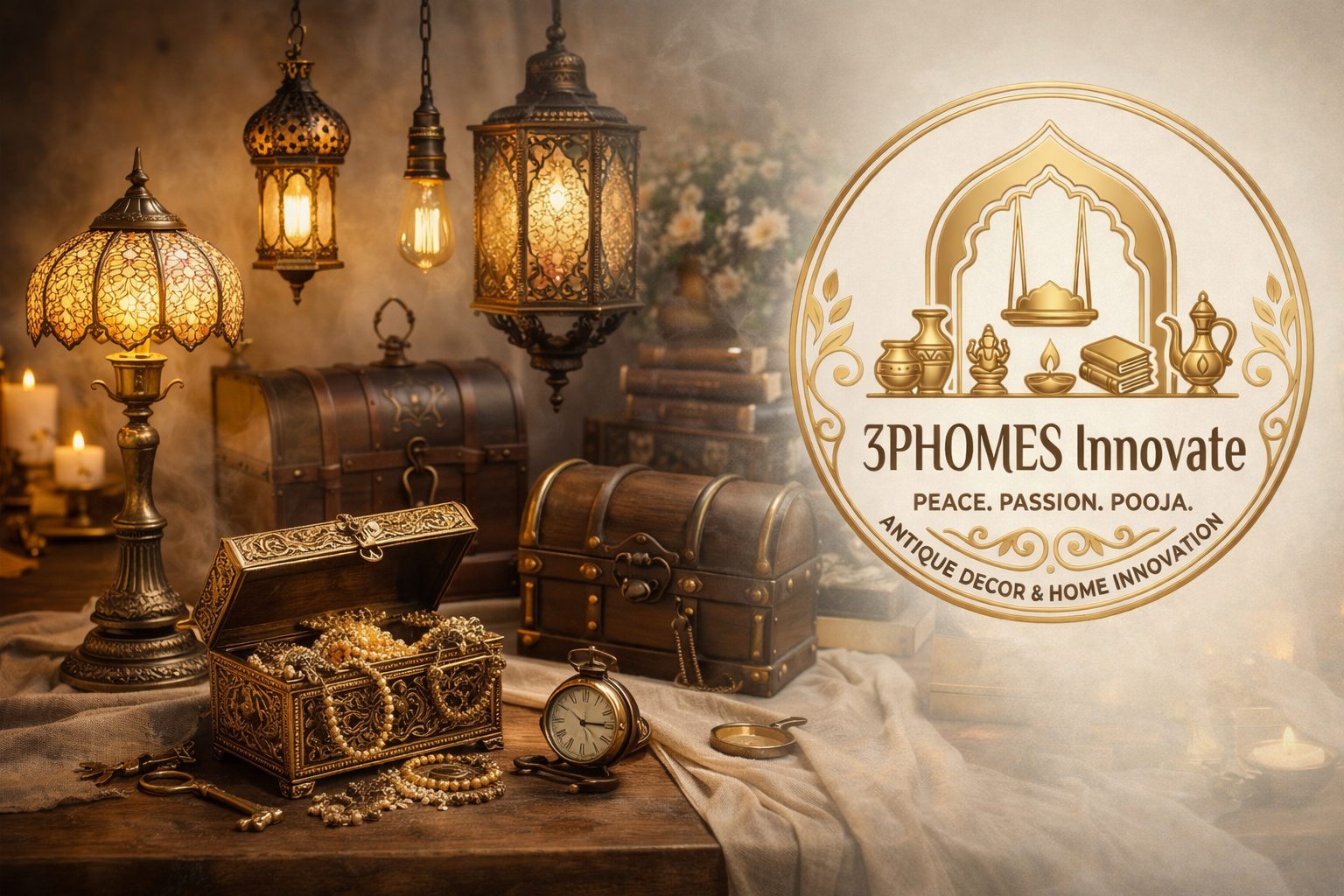 Vintage elegance and antique charm